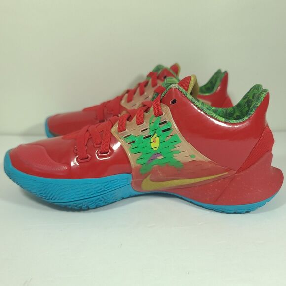 Nike Kyrie Low 2 x SpongeBob SquarePants Mr Krabs Men\'s Sz 9 CJ6953-600 EUC